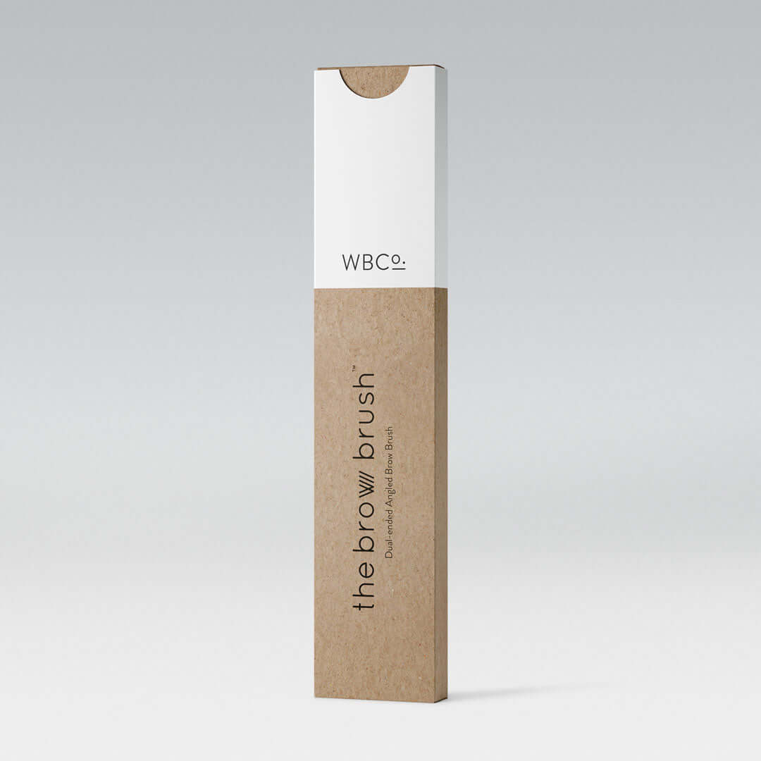 Brow brush box eco friendly box save the planet.