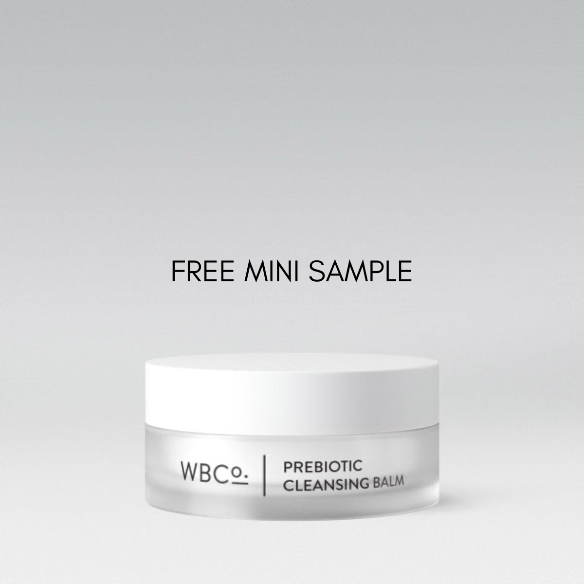 Prebiotic Cleansing Balm' from WBCo. Mini. Tested to be better than Elemis Pro-Collagen Cleansing Balm. 