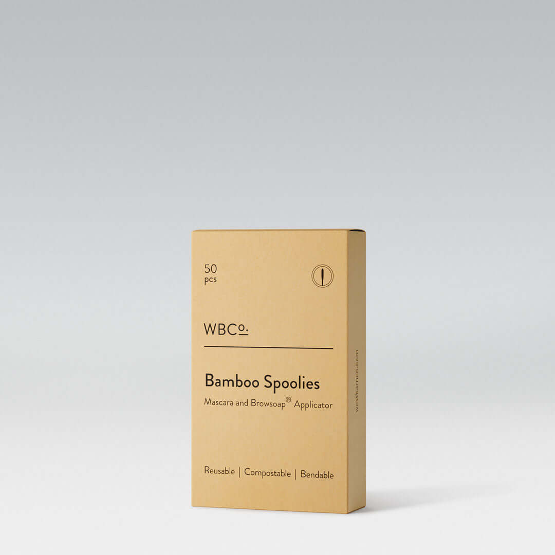 Bamboo spoolie brush Box, pack of 20