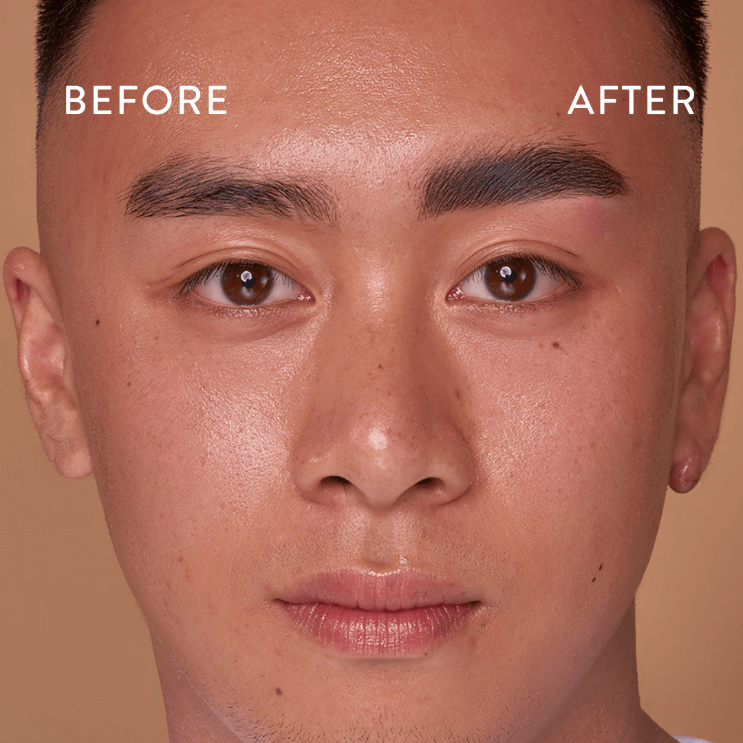Pencil Before and after eyebrow WBCo men
