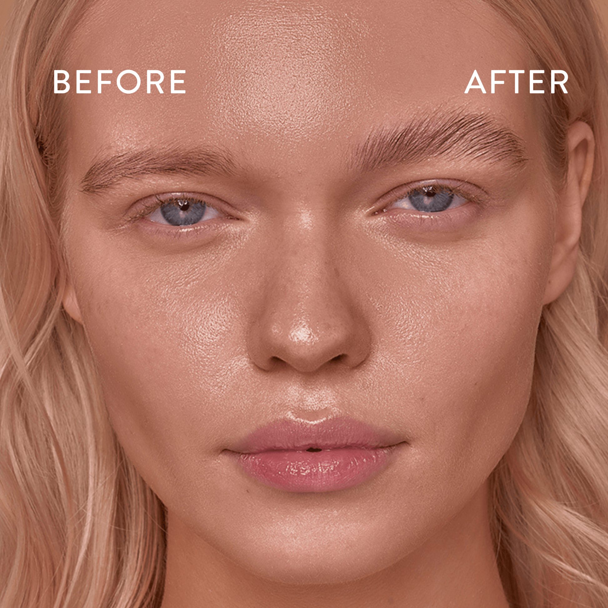 Soap Brows essentials before and after face