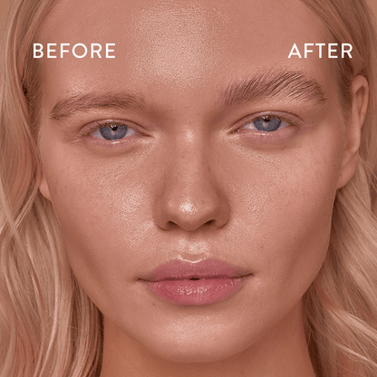 Soap Brows essentials before and after face