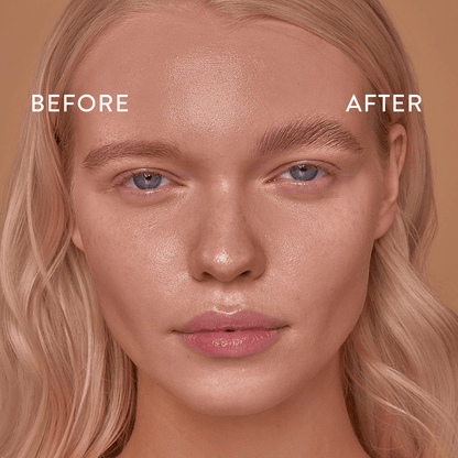 Soap brows before and after