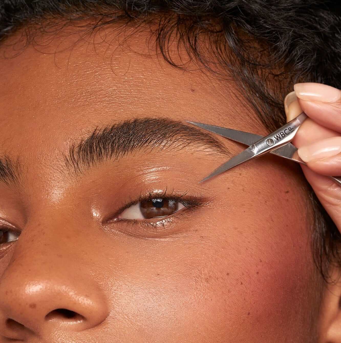 Very sharp WBCo eyebrow scissors used for grooming. 